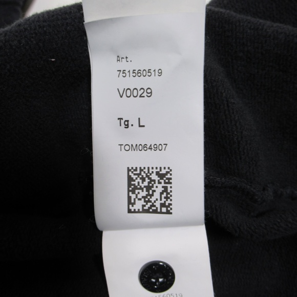 Stone Island Multi Detail Pocket Mock Neck Sweatshirt Black 751560519V0029 L - Picture 12 of 12